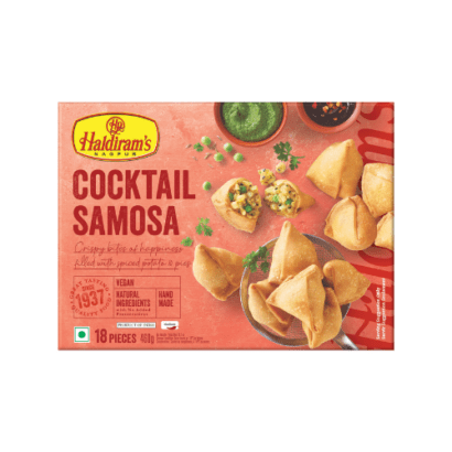 Buy Cocktail Samosa | Frozen Food - Haldiram's Minute Khana